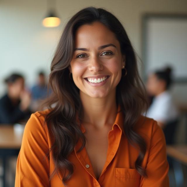Foto de Ana García, profesora certificada CELTA de Academia Británica de México